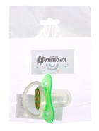 Соска - пустышка ортодонтическая, с колпачком, от 3 мес., зелёная - фото 114403568 Соска - пустышка ортодонтическая, с колпачком, от 3 мес., зелёная - фото 114403568