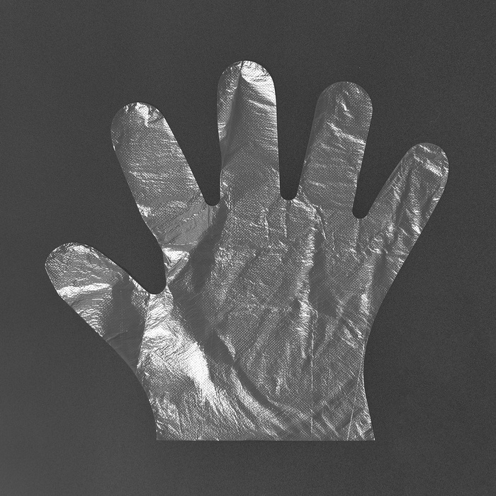 Перчатки одноразовые полиэтиленовые, PE, 0.4 г, размер перчатки 28×13.5 см, 100 шт./уп (50 пар)