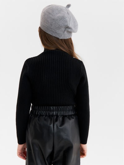 Джемпер для девочки KAFTAN, рост 130 см, чёрный