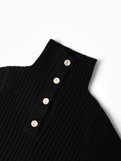 Джемпер для девочки KAFTAN, рост 130 см, чёрный