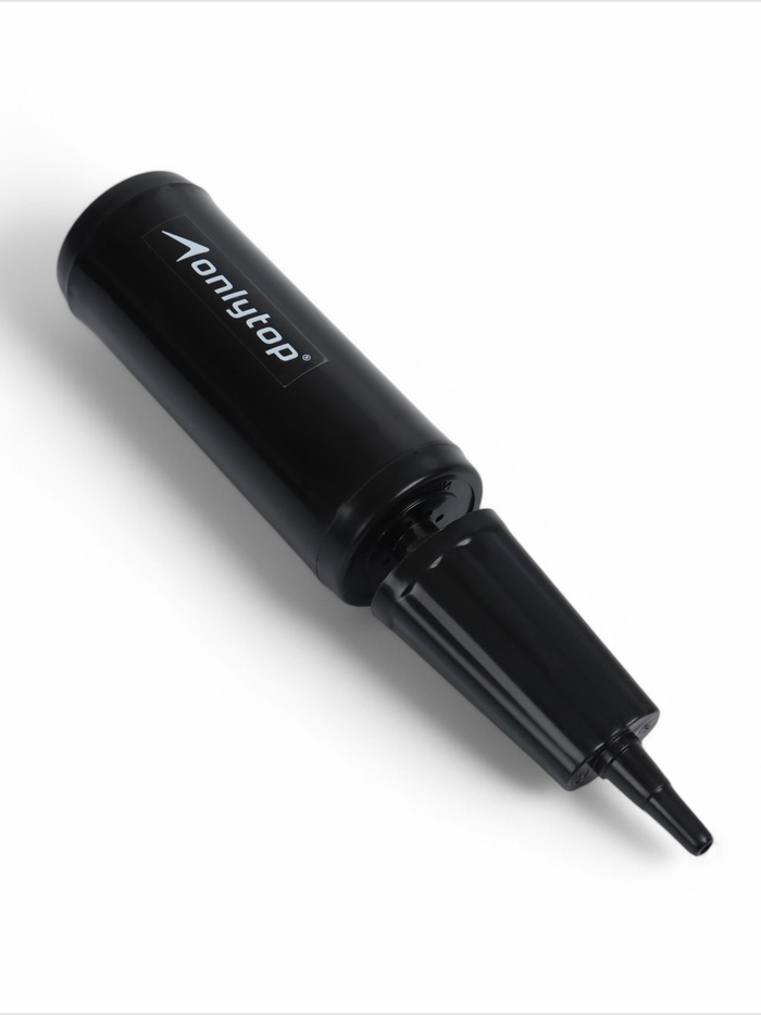 Насос для фитбола ручной, чёрный - Фото 1