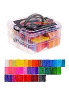 Набор глина полимерная запекаемая Calligrata, 42 по 20 г, с аксессуарами, в кейсе - Фото 2