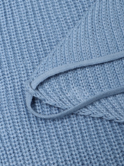 Топ вязаный женский MIST, размер onesize, голубой