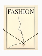 Кулон на шнурке «Сердечко» тренд, цвет серебро, 120 см - Фото 4