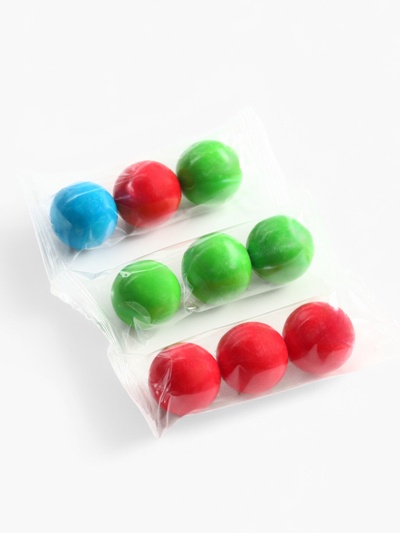 Жевательная резинка, фруктовое ассорти, 9 шт. × 3 г