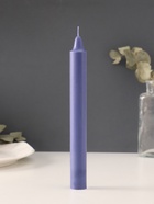 Ароматическая свеча парафиновая хозяйственная, 2.4×21 см, 80 г, лаванда - Фото 3