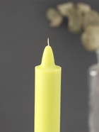 Ароматическая свеча парафиновая хозяйственная, 2.4×21 см, 80 г, жасмин - Фото 4