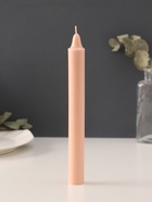 Ароматическая свеча парафиновая хозяйственная, 2.4×21 см, 80 г, ваниль - Фото 3