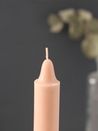 Ароматическая свеча парафиновая хозяйственная, 2.4×21 см, 80 г, ваниль - Фото 4