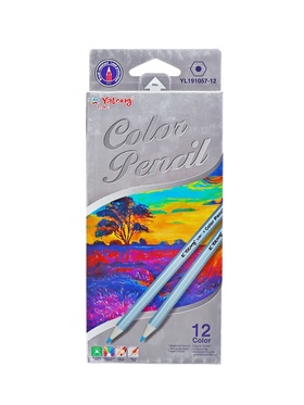 {{photo.Alt || photo.Description || 'УЦЕНКА Карандаши 12 цветов, в картонной коробке, шестигранные, корпус серебро, деревянные, Пейзаж'}}