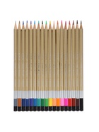 УЦЕНКА Карандаши 18 цветов, в картонной коробке, шестигранные, корпус золото, деревянные, Пейзаж 1 - Фото 7