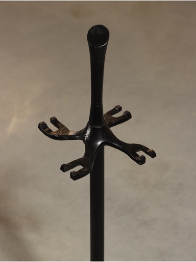 Каминный набор «Уголь», 4 предмета, 16×16×55 см, сталь