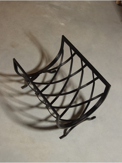 Дровница «Тепло», 40×31×30 см, сталь