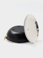 Блюдо глубокое с крышкой «Чёрный жемчуг», 26.5×24.5×14 см, нержавеющая сталь, чёрное - фото 23586291