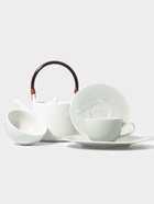 Тарелка глубокая Magistro Willow, d=20.4 см, 800 мл, фарфор, голубая - Фото 6