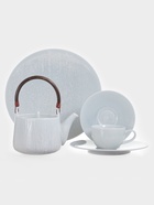 Кружка Magistro Willow, 350 мл, фарфор, голубая - Фото 4