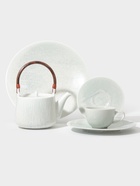 Кружка Magistro Willow, 350 мл, фарфор, голубая - Фото 8