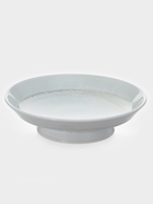 Блюдо для фруктов Magistro Willow, 17.8×4.7 см, фарфор, голубое - Фото 1