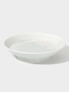 Блюдо для фруктов Magistro Willow, 17.8×4.7 см, фарфор, голубое - Фото 3