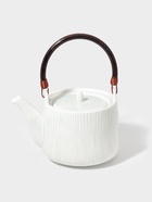 Чайник заварочный Magistro Willow, 700 мл, фарфор, голубой - Фото 3