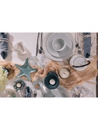 Чайник заварочный Magistro Willow, 700 мл, фарфор, голубой - Фото 8