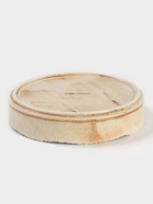 Тарелка с бортиком Magistro Organic brown, d=20.6 см, фарфор, бежевая - Фото 4