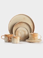 Тарелка глубокая Magistro Organic brown, 1 л, 25.2×25×5.3 см, фарфор, бежевая - Фото 6