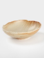 Салатник Magistro Organic brown, овальный, 800 мл, 20.5×16.5×5.5 см, фарфор, бежевый - Фото 3