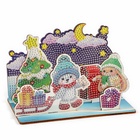 УЦЕНКА Алмазная мозаика композиция «Новогодняя почта» - Фото 2