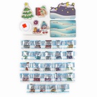 УЦЕНКА Алмазная мозаика композиция «Новогодняя почта» - Фото 3