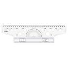 Рейсшина 30 см Стамм, металлический ролик, картонная коробка, европодвес - Фото 1