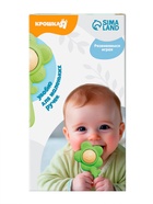 Прорезыватель силиконовый для зубов с погремушкой «Маленький цветочек» - Фото 8