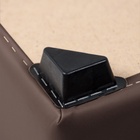 Пуф «Нумо», с ящиком для хранения, 400×400×420 мм, экокожа, цвет коричневый - Фото 6