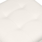 Пуф «Нумо», с ящиком для хранения, 400×400×420 мм, экокожа, цвет белый - Фото 5