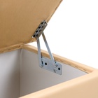 Пуф «Нумо», с ящиком для хранения, 400×400×420 мм, экокожа, цвет бежевый - Фото 4