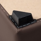 Пуф «Динс», 750×400×420 мм, экокожа, цвет коричневый - Фото 6