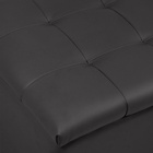 Пуф «Динс», 750×400×420 мм, экокожа, цвет чёрный - Фото 5