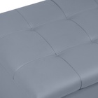 Пуф «Динс», 750×400×420 мм, экокожа, цвет серый - Фото 5