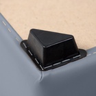 Пуф «Динс», 750×400×420 мм, экокожа, цвет серый - Фото 6