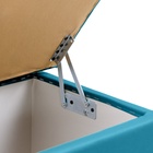 Пуф «Динс», 750×400×420 мм, экокожа, цвет бирюзовый - Фото 4