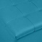 Пуф «Динс», 750×400×420 мм, экокожа, цвет бирюзовый - Фото 5