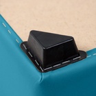 Пуф «Динс», 750×400×420 мм, экокожа, цвет бирюзовый - Фото 6