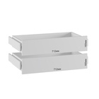 Ящики для шкафов «Бруно», 712×160 мм, цвет белый - Фото 2