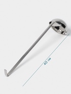 Половник цельнотянутый Hanna Knövell, 500 мл, d=12 см, h=40 см, толщина 3 мм, нержавеющая сталь - Фото 2