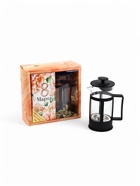 Подарочный набор «8 марта», чай чёрный со вкусом тропических фруктов 100 г, френч-пресс 350 мл - Фото 2