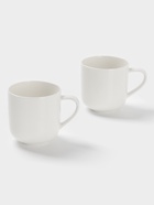 Набор кружек Magisto English tea party, 2 шт., 490 мл, фарфор, белый - Фото 1