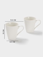 Набор кружек Magisto English tea party, 2 шт., 300 мл, фарфор, белый - Фото 2