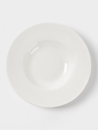 Тарелка для пасты Доляна White Label, 220 мл, d=23 см, фарфор, белая - Фото 3