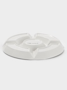 Менажница Доляна White Label, 5 секций, d=20 см, фарфор, белая 10716583 - фото 319608694