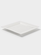 Тарелка квадратная Доляна White Labe, 25.5×2 см, фарфор, белая - Фото 2